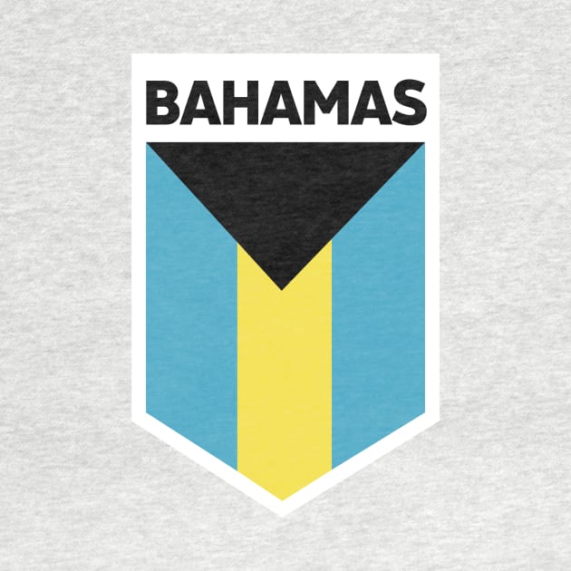 Bahamas Flag Emblem by SLAG_Creative